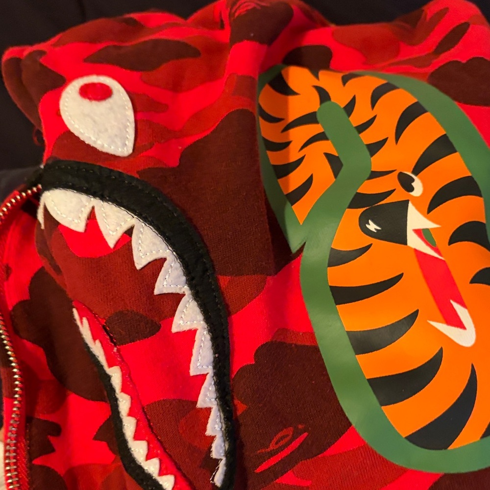 Bape Red Women's Sweater - Picture 3 of 7